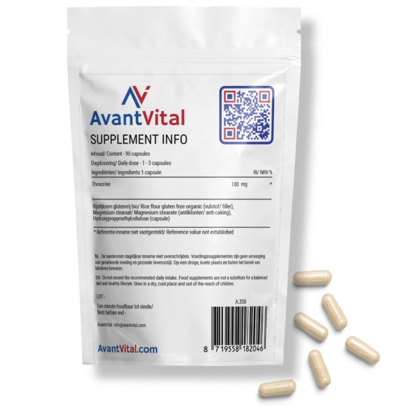 Theacrine – 100 mg AvantVital Next Valley 3